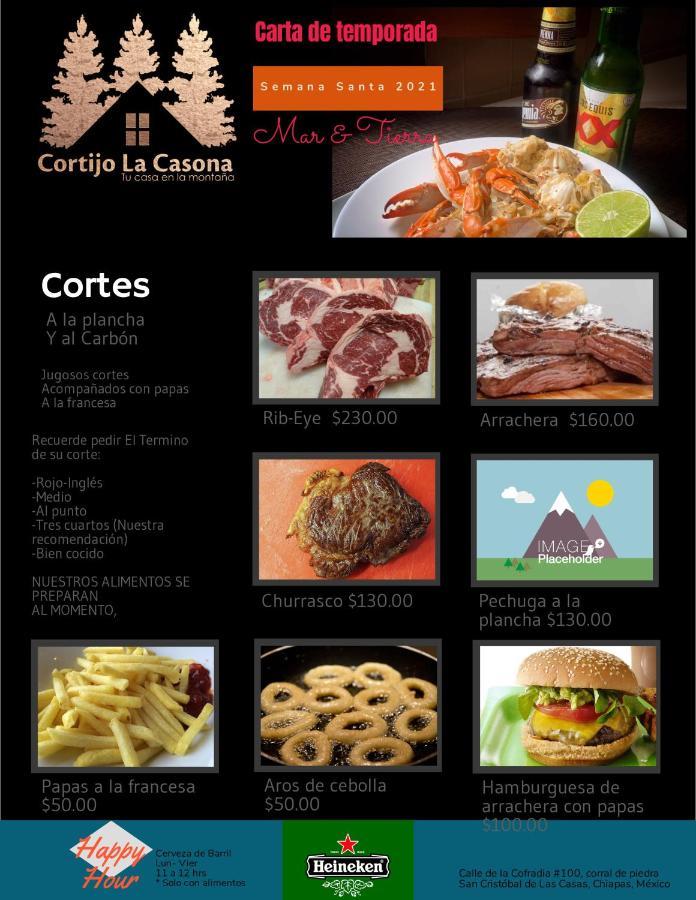 Cortijo La Casona & Bungalow Al Pie De La Montana ซานกริสโตบัล เด ลาสกาซาส ภายนอก รูปภาพ