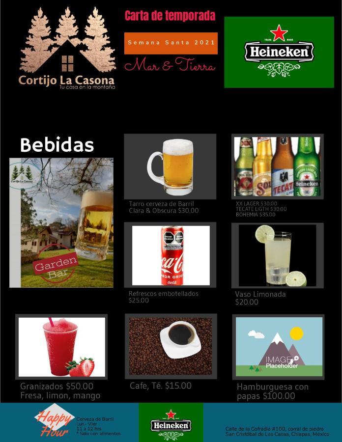 Cortijo La Casona & Bungalow Al Pie De La Montana ซานกริสโตบัล เด ลาสกาซาส ภายนอก รูปภาพ